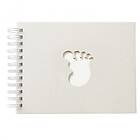 Diverse Spiralalbum Baby - Beige pärlemo 17 x 22cm