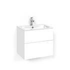 Macro Design Tvättställsskåp Crown Plain Light 8 Kom 60x45 Vit Psh L8 FSK60VPPL8