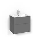 Macro Design Tvättställsskåp Crown Plain Light 14 Kom 60x45 Ant Psh L14 FSK60APPL14