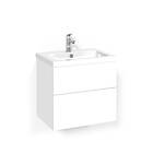 Macro Design Tvättställsskåp Crown Plain Light 45 Kom 60x45 Vit Psh L45 FSK60VPPL45