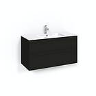 Macro Design Tvättställsskåp Crown Ramlucka Light 14 Kom 100x45 Sv.Ek Sh L14 FSK