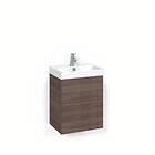 Macro Design Tvättställsskåp Crown Plain Light 70 Kommod 45x35 Brun Ask FSK4535BPL