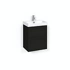 Macro Design Tvättställsskåp Crown Ramlucka Light 70 Kom 45x35 Sv.Ek Sh L FSK453