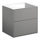 Gustavsberg Tvättställsskåp Artic 60 cm kommodskåp 60cm Askgrå GB71ACVU60TL00