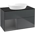 Villeroy & Boch Tvättställsskåp Finion med 2 Lådor Hylla och Bänkskiva för Fristående från Artis Collaro FA12GKHG