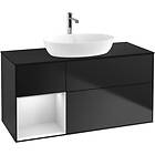 Villeroy & Boch Tvättställsskåp Finion med 3 Lådor Hylla och Bänkskiva för Fristående från Artis Collaro G822MTPD