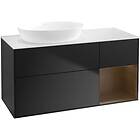 Villeroy & Boch Tvättställsskåp Finion med 3 Lådor Hylla och Bänkskiva för Ocentrerat från Artis Collaro FA51GNPD
