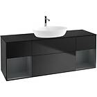 Villeroy & Boch Tvättställsskåp Finion med Två Hyllor och Bänkskiva för Fristående från Artis Collaro G862HGPD