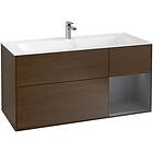 Villeroy & Boch Tvättställsskåp Finion med 3 Lådor och Hylla för Inbyggt G070GKGN
