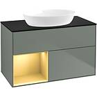Villeroy & Boch Tvättställsskåp Finion med 2 Lådor Hylla och Bänkskiva för Fristående från Artis Collaro FA12HFGM