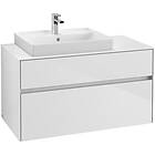 Villeroy & Boch Tvättställsskåp Collaro 100 cm med 2 Lådor för Ovanpåliggande C0