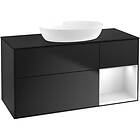 Villeroy & Boch Tvättställsskåp Finion med 3 Lådor Hylla och Bänkskiva för Fristående från Artis Collaro FA72MTPD