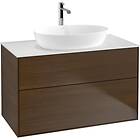 Villeroy & Boch Tvättställsskåp Finion med 2 Lådor och Bänkskiva för Fristående från Artis Collaro G76100GN