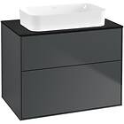 Villeroy & Boch Tvättställsskåp Finion med 2 Lådor och Bänkskiva för Fristående F63200HG