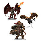 D&D Icons of the Realms pre-painted Miniatures Archdevils Bael, Bel, and Zariel
