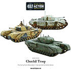 Bolt Action Churchill Troop Infantry Tanks