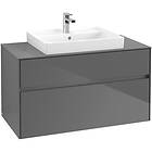 Villeroy & Boch Tvättställsskåp Collaro 100 cm med 2 Lådor för Ovanpåliggande C01900FP