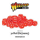 Spot dice 10mm Red (30)