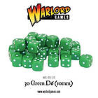 Spot dice 10mm Green (30)