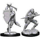 D&D Nolzur's Marvelous Unpainted Miniatures (W13) Warforged Fighter Male