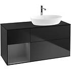 Villeroy & Boch Tvättställsskåp Finion med 3 Lådor Hylla och Bänkskiva för Ocentrerat från Artis Collaro GA42GKPD