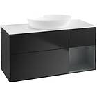 Villeroy & Boch Tvättställsskåp Finion med 3 Lådor Hylla och Bänkskiva för Fristående från Artis Collaro FA71HGPD