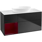 Villeroy & Boch Tvättställsskåp Finion med 3 Lådor Hylla och Bänkskiva för Fristående från Artis Collaro FA61HBPD