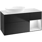 Villeroy & Boch Tvättställsskåp Finion med 3 Lådor Hylla och Bänkskiva för Ocentrerat från Artis Collaro FA51MTPD