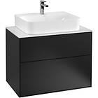 Villeroy & Boch Tvättställsskåp Finion med 2 Lådor och Bänkskiva för Centrerat G09100PD