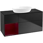 Villeroy & Boch Tvättställsskåp Finion med 3 Lådor Hylla och Bänkskiva för Fristående från Artis Collaro FA62HBPD