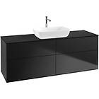 Villeroy & Boch Tvättställsskåp Finion med 4 Lådor och Bänkskiva för Fristående från Artis Collaro F85200PD