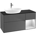 Villeroy & Boch Tvättställsskåp Finion med 3 Lådor Hylla och Bänkskiva för Ocentrerat från Artis Collaro GA52MTGK