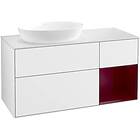 Villeroy & Boch Tvättställsskåp Finion med 3 Lådor Hylla och Bänkskiva för Ocentrerat från Artis Collaro FA51HBGF