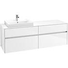 Villeroy & Boch Tvättställsskåp Collaro 160 cm med 4 Lådor för Ovanpåliggande C0