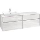 Villeroy & Boch Tvättställsskåp Collaro 160 cm med 4 Lådor för Ovanpåliggande C0