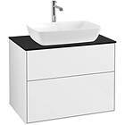 Villeroy & Boch Tvättställsskåp Finion med 2 Lådor och Bänkskiva för Fristående från Artis Collaro F75200GF