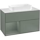 Villeroy & Boch Tvättställsskåp Finion med 2 Lådor Hylla och Bänkskiva för Fristående G241GMGM