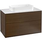 Villeroy & Boch Tvättställsskåp Finion med 2 Lådor och Bänkskiva för Fristående F23100GN