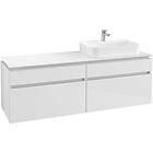 Villeroy & Boch Tvättställsskåp Legato 1600 med 4 Lådor för Ocentrerat Ytmonterat från Finion Memento B76600DH