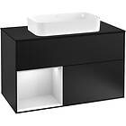 Villeroy & Boch Tvättställsskåp Finion med 2 Lådor Hylla och Bänkskiva för Fristående F242MTPD