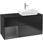 Villeroy & Boch Tvättställsskåp Finion med 3 Lådor Hylla och Bänkskiva för Ocentrerat från Artis Collaro F802GKPD