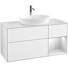 Villeroy & Boch Tvättställsskåp Finion med 3 Lådor Hylla och Bänkskiva för Fristående från Artis Collaro G831MTGF