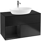Villeroy & Boch Tvättställsskåp Finion med 2 Lådor Hylla och Bänkskiva för Fristående från Artis Collaro G772PDPD