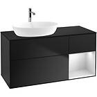 Villeroy & Boch Tvättställsskåp Finion med 3 Lådor Hylla och Bänkskiva för Ocentrerat från Artis Collaro GA52MTPD