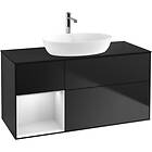 Villeroy & Boch Tvättställsskåp Finion med 3 Lådor Hylla och Bänkskiva för Fristående från Artis Collaro GA62MTPD