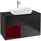 Villeroy & Boch Tvättställsskåp Finion med 2 Lådor Hylla och Bänkskiva för Fristående från Artis Collaro F772HBPD