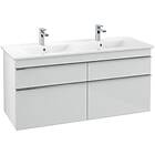 Villeroy & Boch Tvättställsskåp Venticello 125 cm med 4 Lådor för Dubbla A93001R