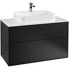 Villeroy & Boch Tvättställsskåp Finion med 2 Lådor och Bänkskiva för Ytmonterat G35100PD