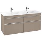 Villeroy & Boch Tvättställsskåp Venticello 125 cm med 4 Lådor för Dubbla A93001V