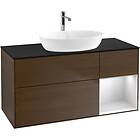Villeroy & Boch Tvättställsskåp Finion med 3 Lådor Hylla och Bänkskiva för Fristående från Artis Collaro GA72MTGN